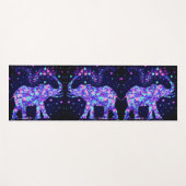 Elephant Blume Yoga Mat Yogamatte (Vorderseite (Horizontal))