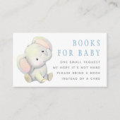 Elephant Books for Baby Begleitkarte (Vorderseite)