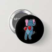 Elephant Boxing Button (Vorne & Hinten)