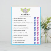 Elephant Boy Baby Dusche sagte er sagte, sie sagte (Stehend Vorderseite)