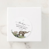 Elephant Boy Baby Dusche Vielen Dank Geschenkanhänger (Beispiel)