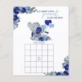 Elephant Boy Baby Shower Game