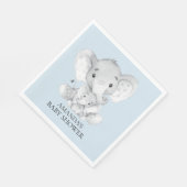 Elephant Boys Baby Duschpapier Napkins Serviette (Ecke)
