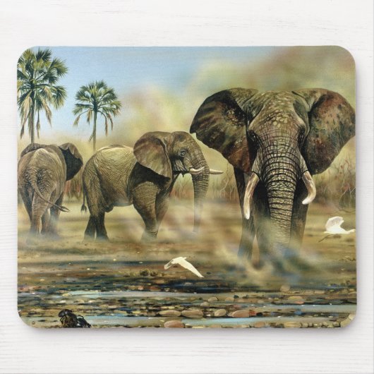 Elephant Bulls Mouse Pads Mousepad (Vorne)