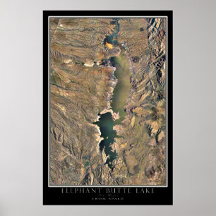 Elephant Butte Lake New Mexico Poster