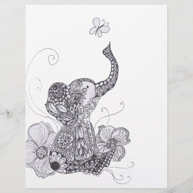 Elephant Butterfly (Vorderseite)