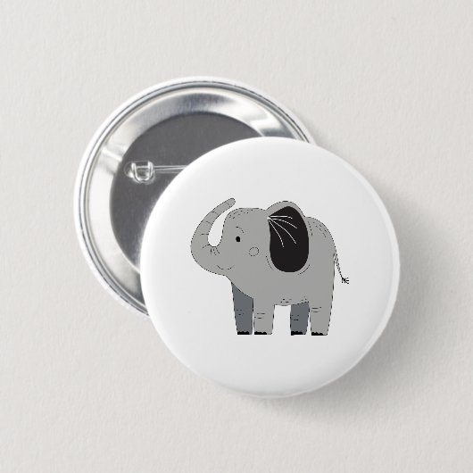 Elephant Button (Vorne & Hinten)