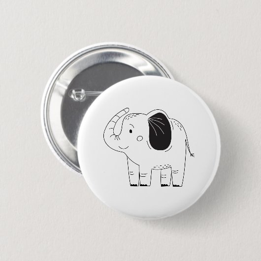 Elephant Button (Vorne & Hinten)