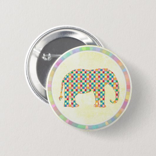 Elephant Button (Vorne & Hinten)