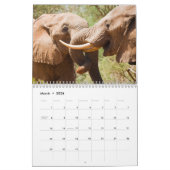 Elephant Calendar Kalender (Mär 2026)