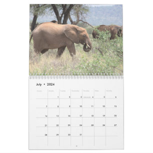Elephant Calendar Kalender