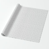 Elephant Cartoon Geschenkpapier (Ungerollt)