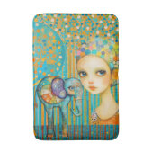 Elephant Charm Badematte (Vorderseite Vertikal)