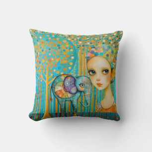 Elephant Charm Kissen