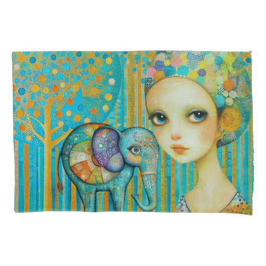 Elephant Charm Kissenbezug (Vorderseite)