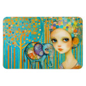 Elephant Charm Magnet (Horizontal)