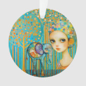 Elephant Charm Ornament (Vorderseite)