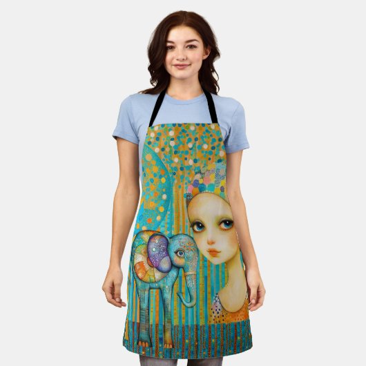 Elephant Charm Schürze (Getragen)