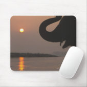 Elephant, Chitwan National Park, Nepal Mousepad (Mit Mouse)