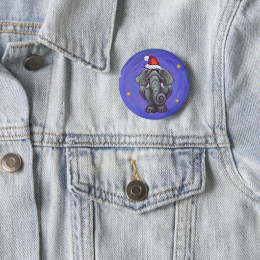 Elephant Christmas Button (Beispiel)