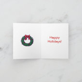 Elephant Christmas Feiertagskarte (Innenseite)