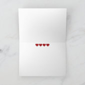 Elephant Christmas Feiertagskarte (Innenseite)