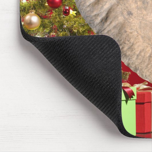 Elephant Christmas Greetings Mousepad (Ecke)