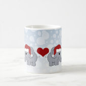 Elephant Christmas Kaffeetasse (Mittel)