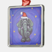 Elephant Christmas Ornament Aus Metall (Links)