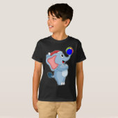 Elephant Christmas Soccer T-Shirt (Vorne ganz)