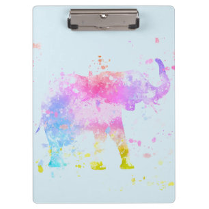 Elephant Clipboard Klemmbrett