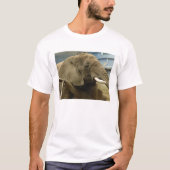 Elephant Closeup T-Shirt (Vorderseite)