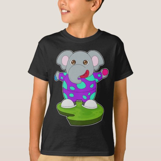 Elephant Clown T-Shirt (Vorderseite)