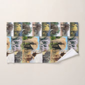 Elephant Color Foto Badhandtuch Set (Handtuch)