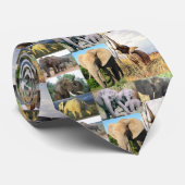 Elephant Color Foto Krawatte (Gerollt)
