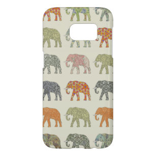 Elephant Colorful Animal Pattern