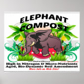 Elephant Compost Poster (Vorne)