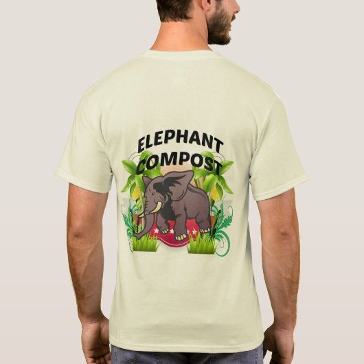 Elephant Compost T-Shirt (Rückseite)
