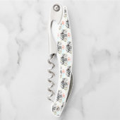 Elephant Couple Waiter's Corkschraube Kellnermesser (Vorderseite)