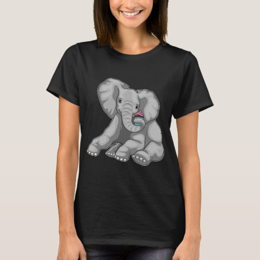 Elephant Cupcake T-Shirt (Vorderseite)
