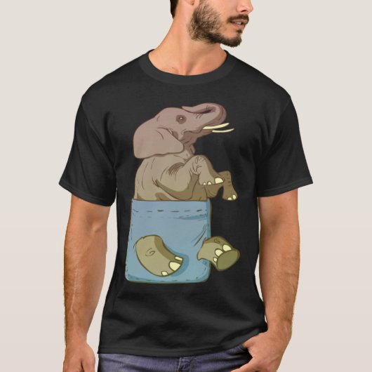 Elephant Cute Animals  for T-Shirt (Vorderseite)
