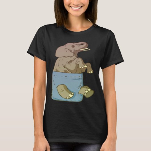 Elephant Cute Animals  for T-Shirt (Vorderseite)