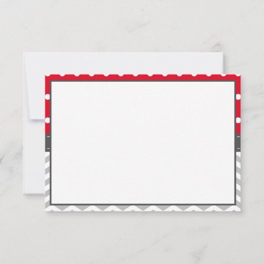 Elephant Danke Karte, EDITABLE FARBE (Rückseite)