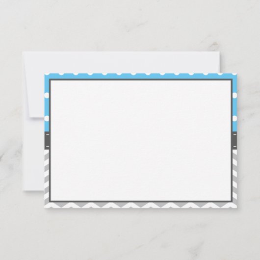 Elephant Danke Karte, EDITABLE FARBE (Rückseite)