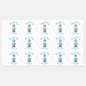 Elephant danke Labels Etiketten (Blatt)