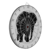 Elephant Dartboard Dartscheibe (Vorderseite Links)