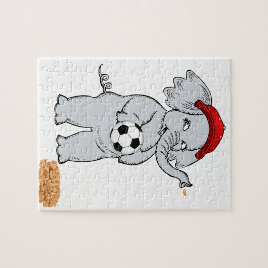 Elephant Decorative Jigsaw Puzzle (Horizontal)