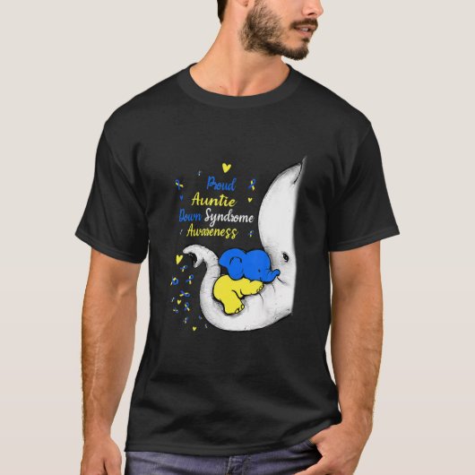 Elephant des "Stumpfes Awareness Day"-Syndroms T-Shirt (Vorderseite)
