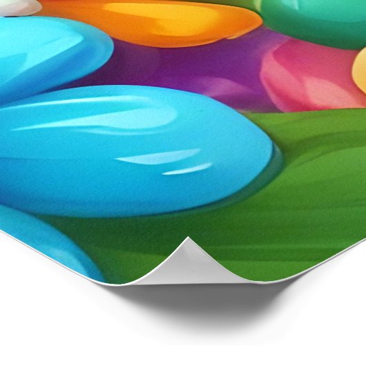 Elephant Design behalten oder gestalten Sie Ihr ei Poster (Ecke)