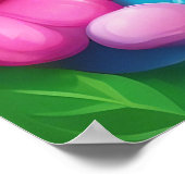 Elephant Design behalten oder gestalten Sie Ihr ei Poster (Ecke)